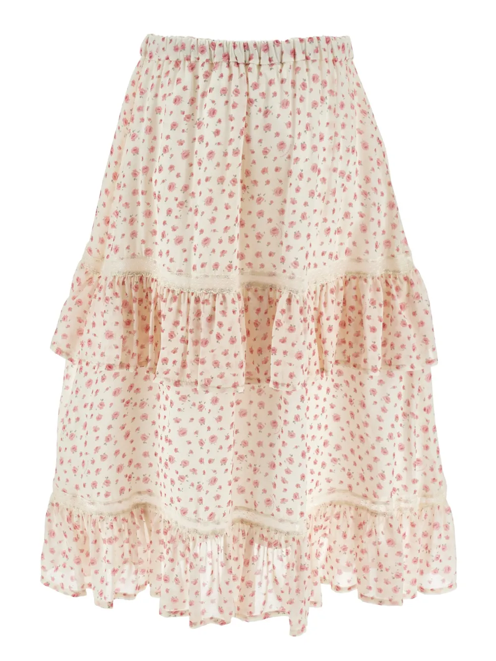 Philosophy Di Lorenzo Serafini Kids Gonna a fiori con ruches - Toni neutri