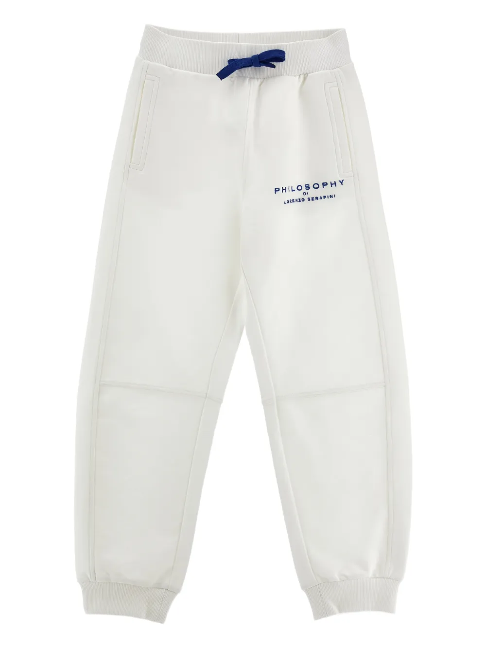 Philosophy Di Lorenzo Serafini Kids Pantaloni con ricamo - Bianco