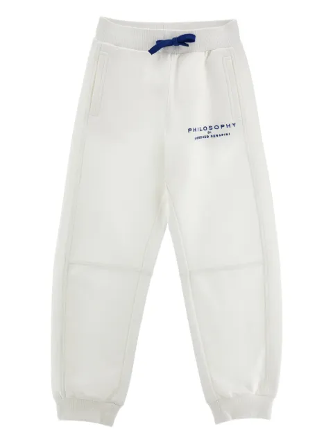 Philosophy Di Lorenzo Serafini Kids pants con logo bordado