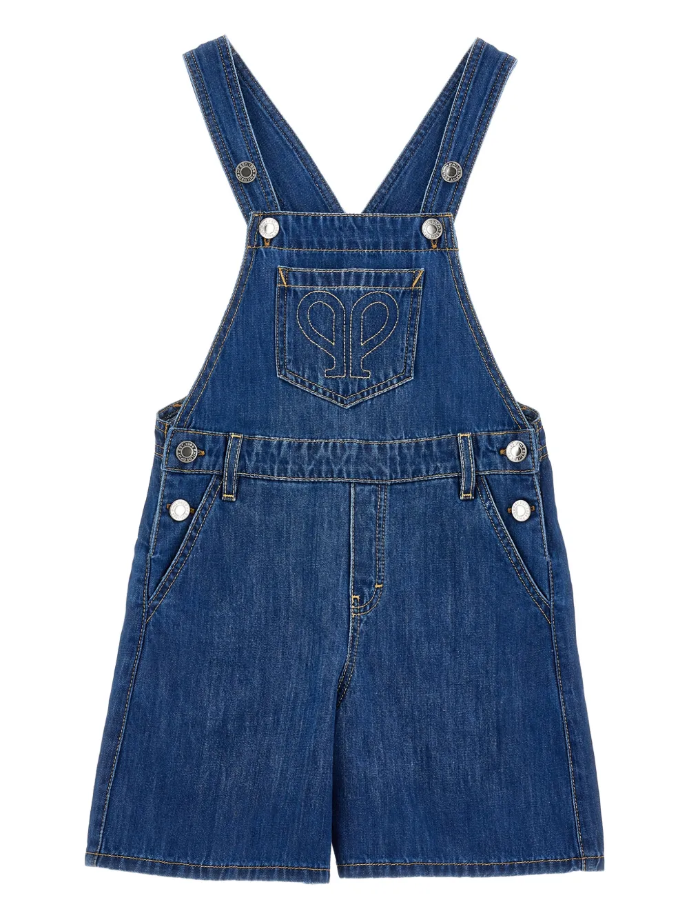 Philosophy Di Lorenzo Serafini Kids Tuta corta con bottoni - Blu