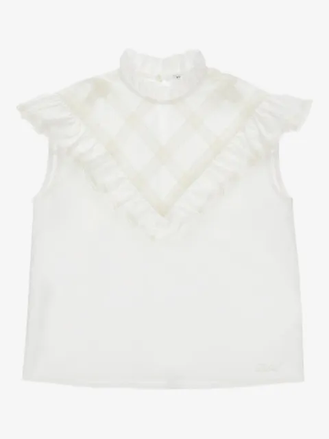 Philosophy Di Lorenzo Serafini Kids بلوزة كاروهات بكرانيش