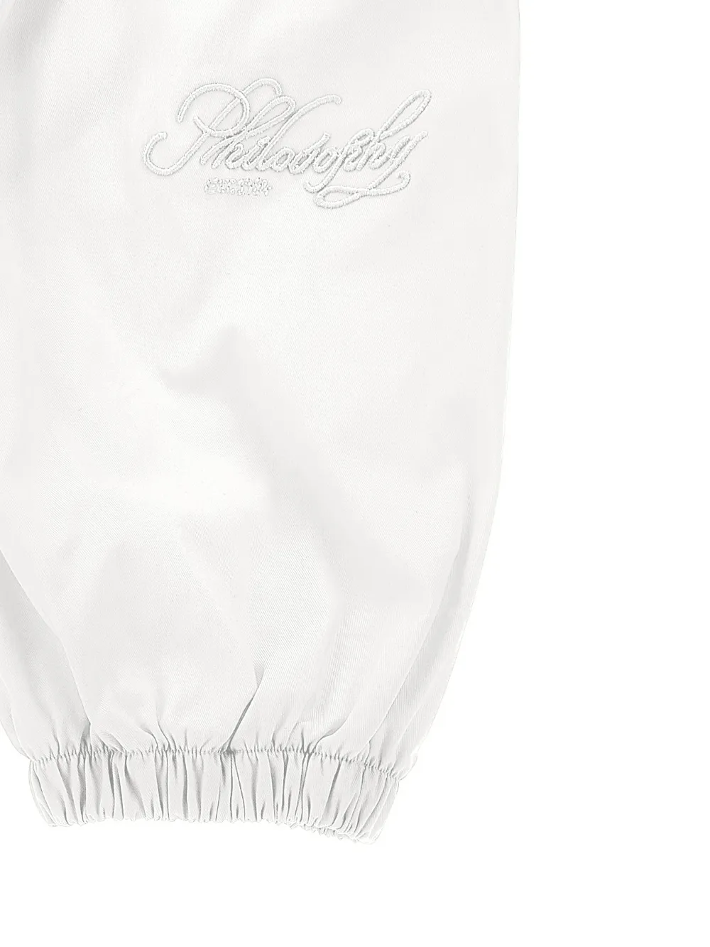 Philosophy Di Lorenzo Serafini Kids Top met ruches en borduurwerk Wit