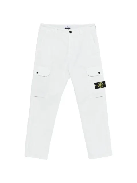 Stone Island logo-patch cargo pants