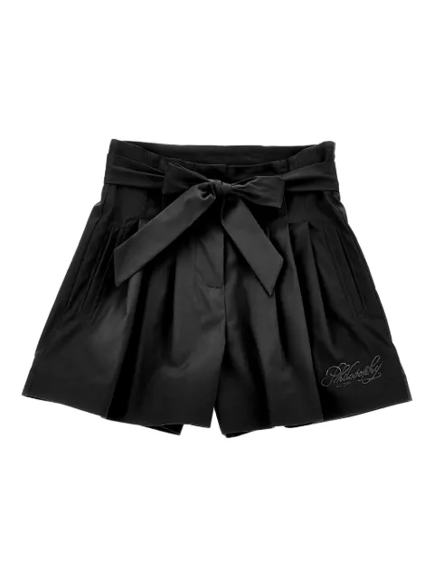 Philosophy Di Lorenzo Serafini Kids pleated-belted shorts