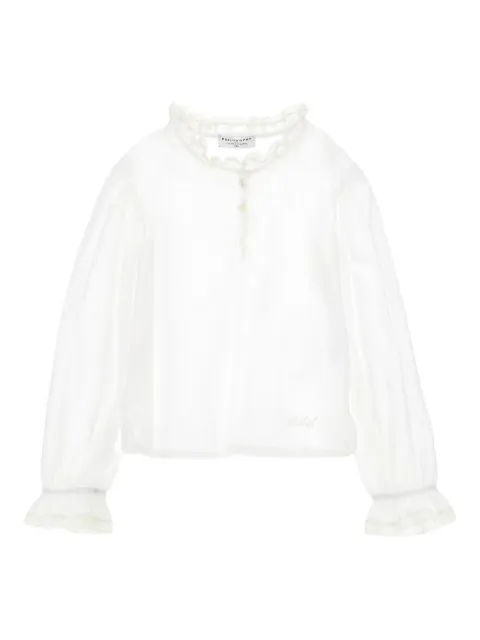 Philosophy Di Lorenzo Serafini Kids ruffled blouse