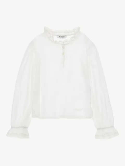 Philosophy Di Lorenzo Serafini Kids ruffled blouse