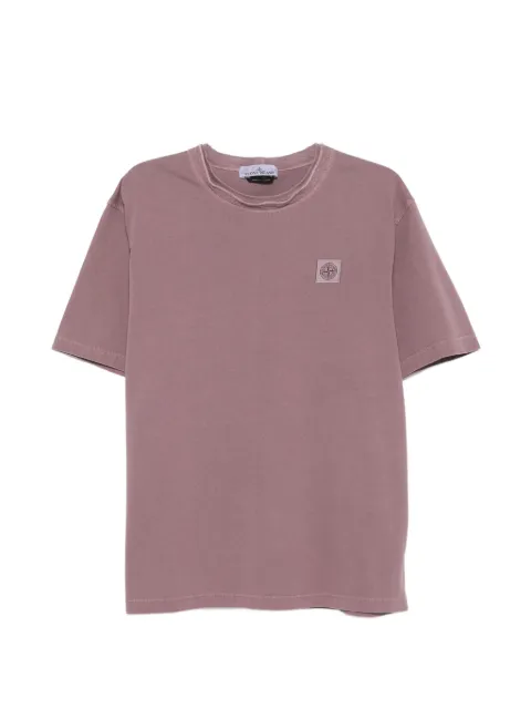 Stone Island 로고 패치 티셔츠