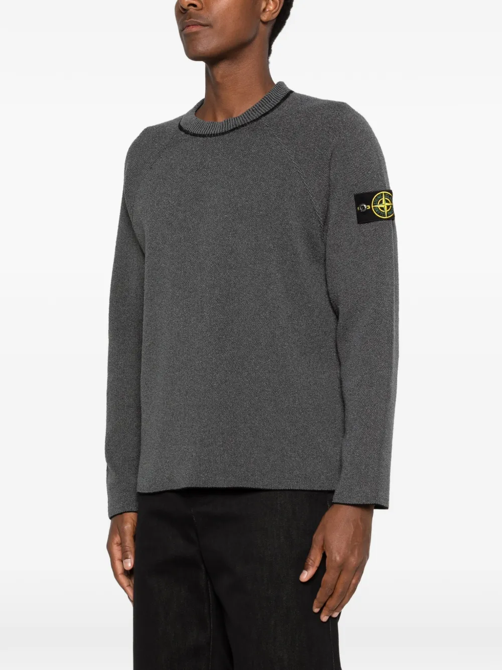 Stone Island Trui met ronde hals Grijs