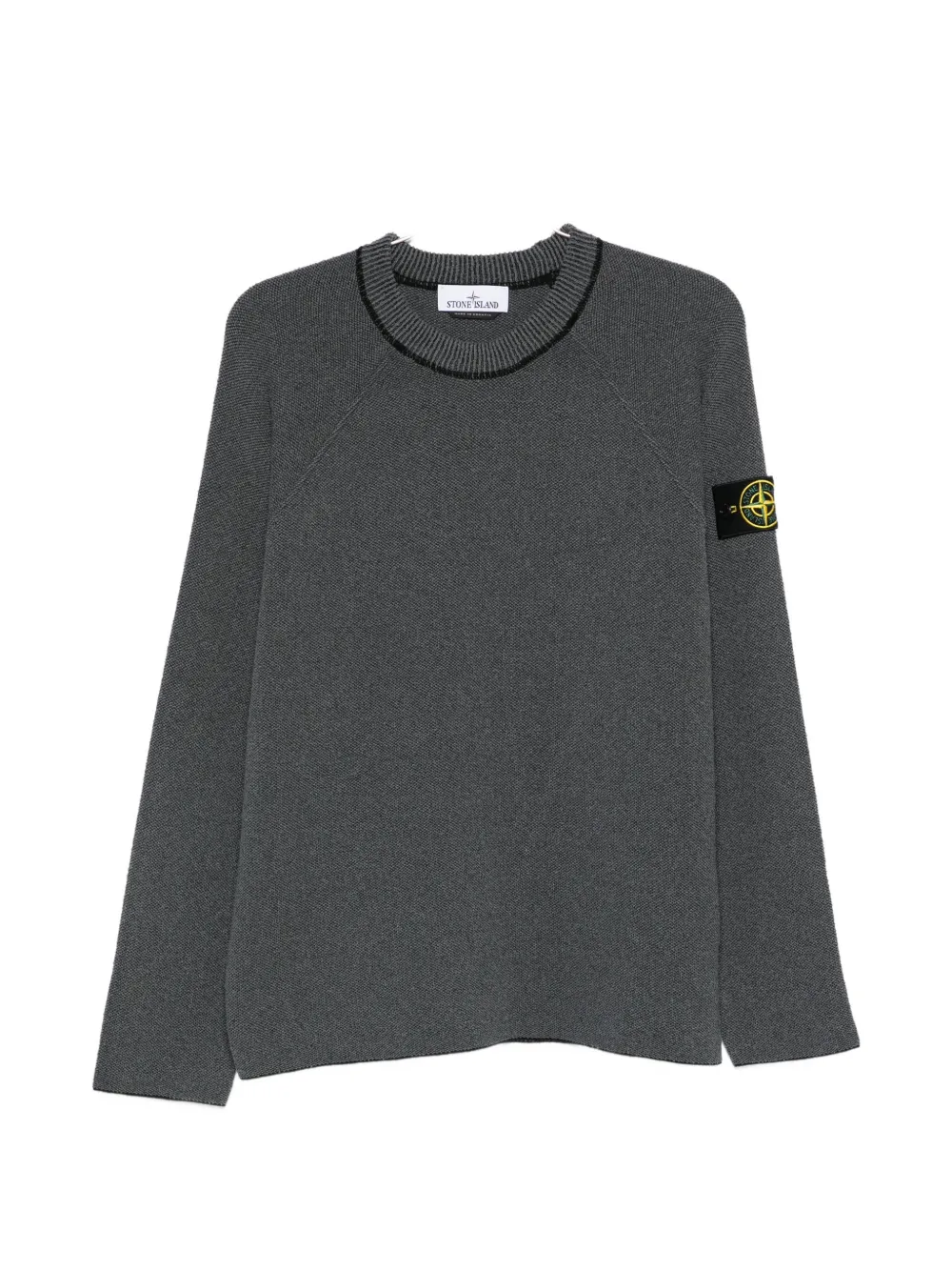 Stone Island Crew-neck Sweater In Gray