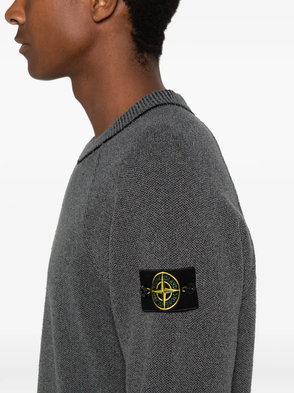 Stone Island Trui met ronde hals Grijs
