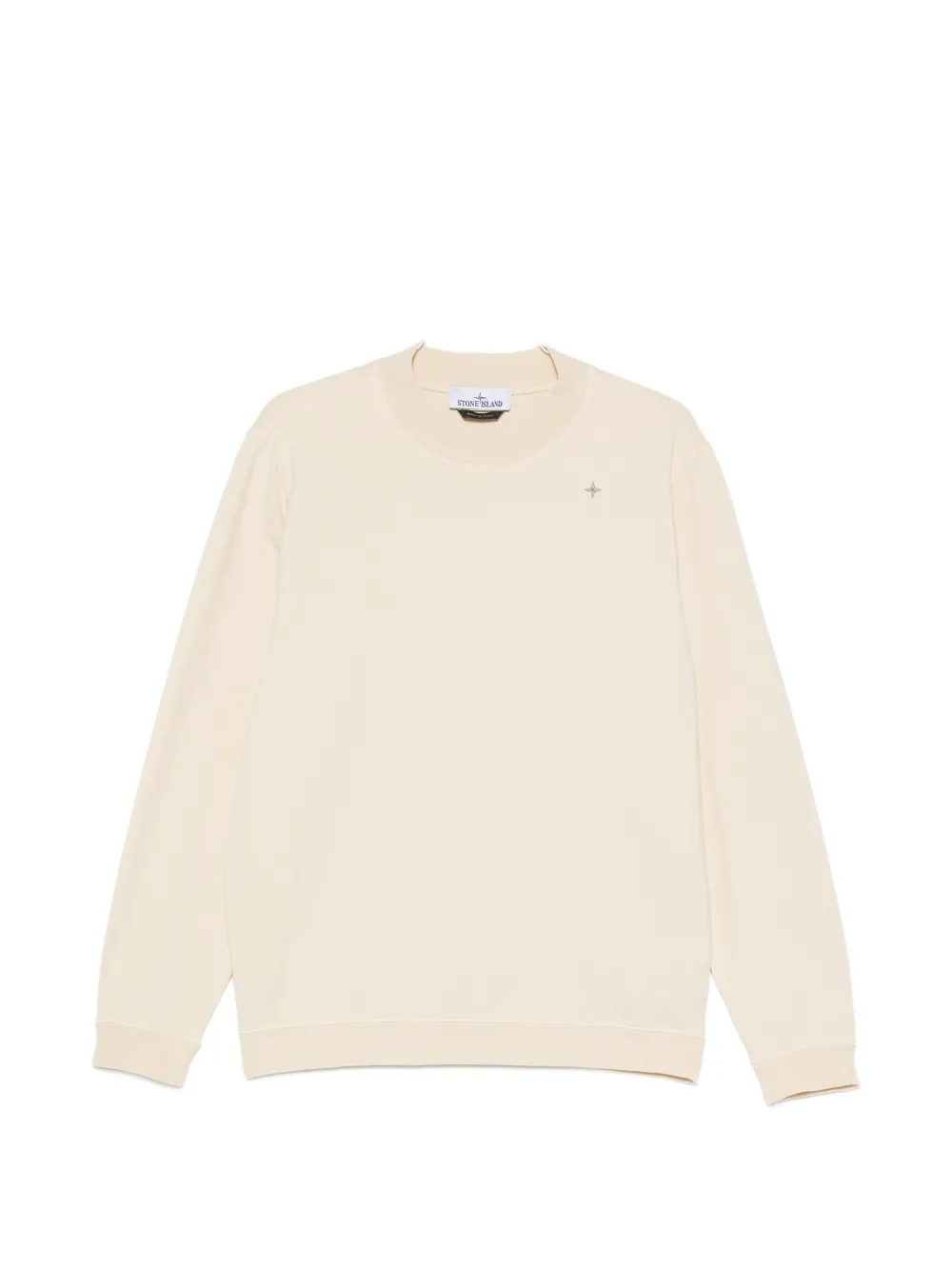 Stone Island logo-embroidered sweatshirt - Toni neutri