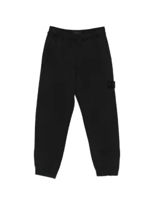 Stone Island ロゴパッチ カーゴパンツ | ブラック | FARFETCH JP