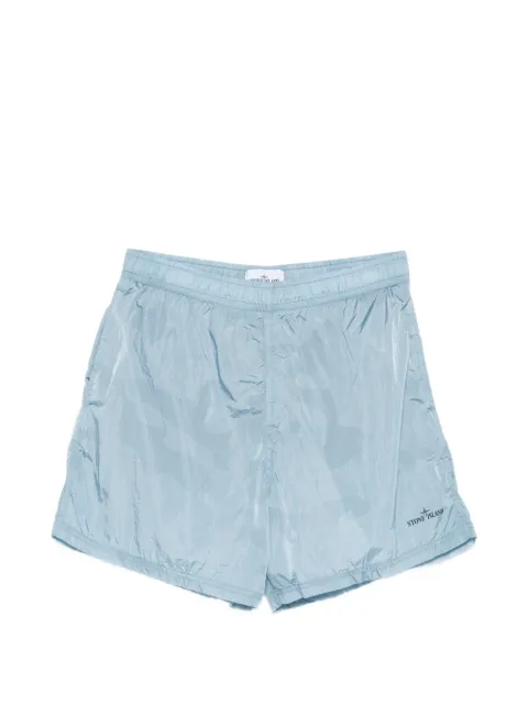 Stone Island short à logo imprimé