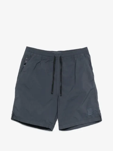 Stone Island спортивные шорты с кулиской и нашивкой-логотипом