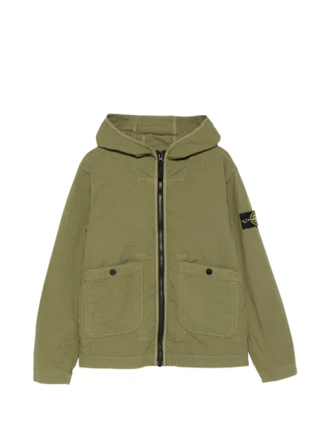 Stone Island Junior hooded parka jacket 