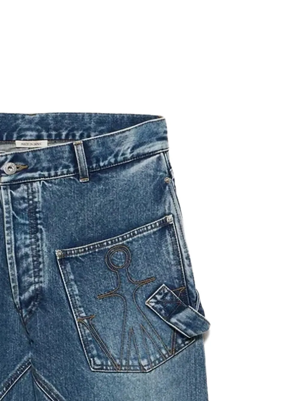 JW Anderson twisted workwear jeans | Regular & Straight-Leg Trousers | Image 2