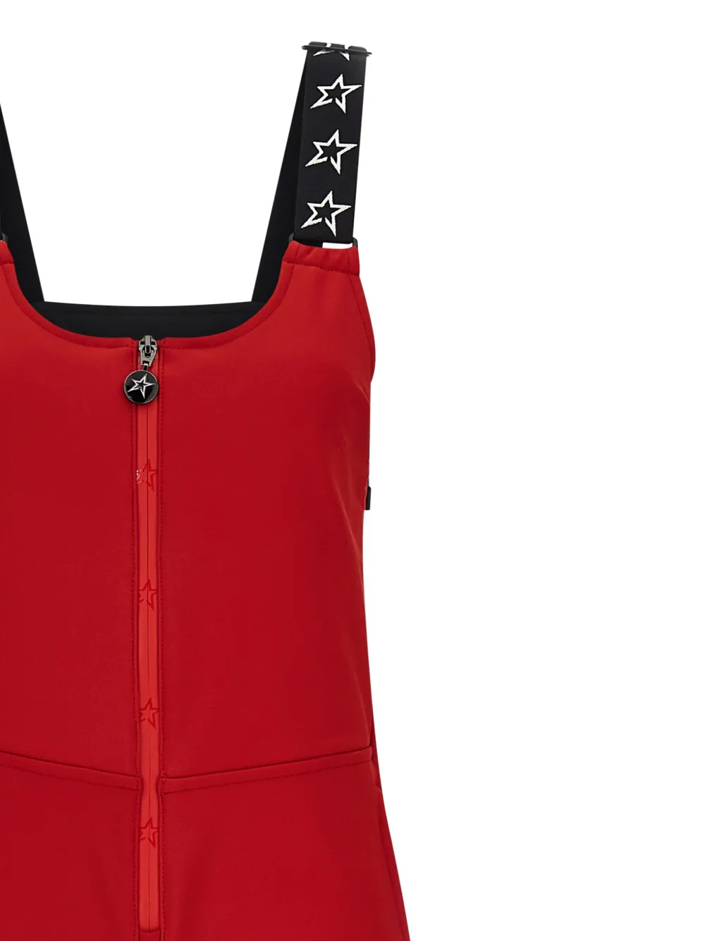 Perfect Moment Ski-overall met sterpatroon en GG-bies Rood