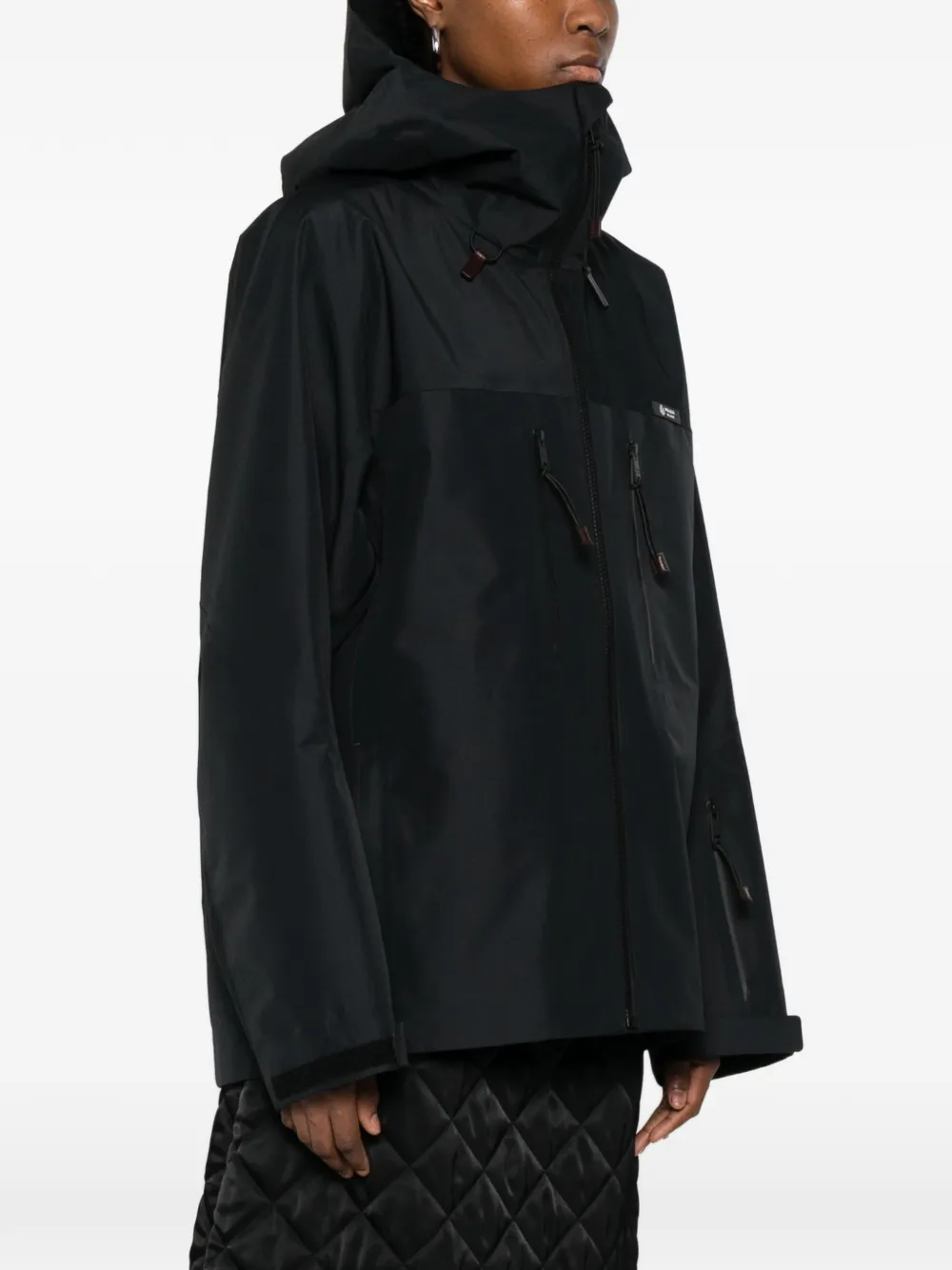 Prada Jack van technische stof Zwart