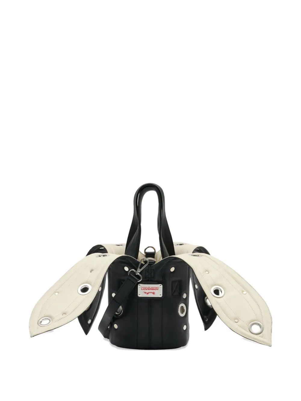 Charles Jeffrey Loverboy Two-handle Eyelet-detail Tote Bag In Multi