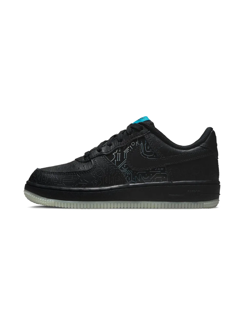 Nike Kids x Space Jam Air Force 1 low sneakers - Nero