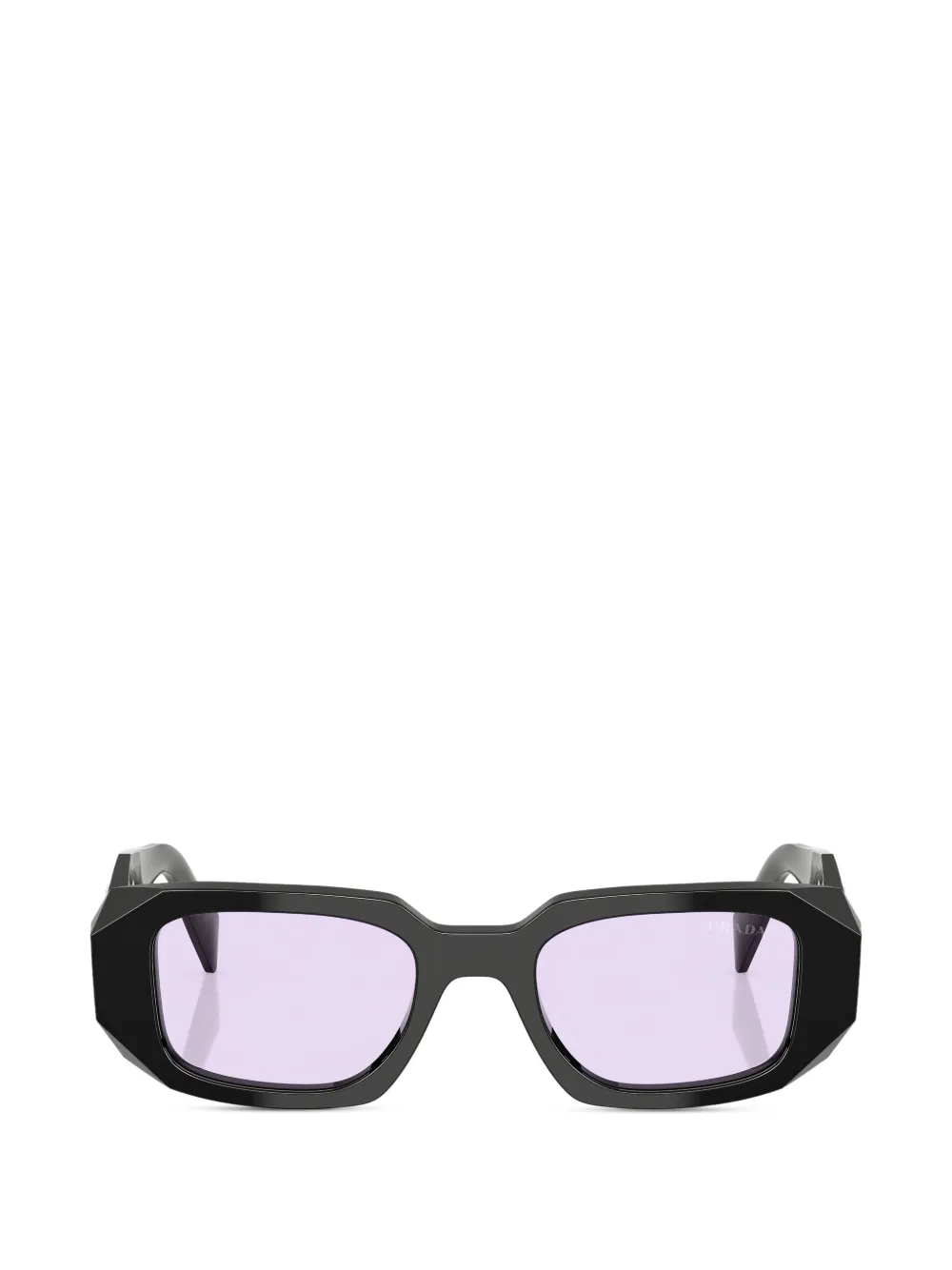 Prada Eyewear Occhiali da sole squadrati - Nero