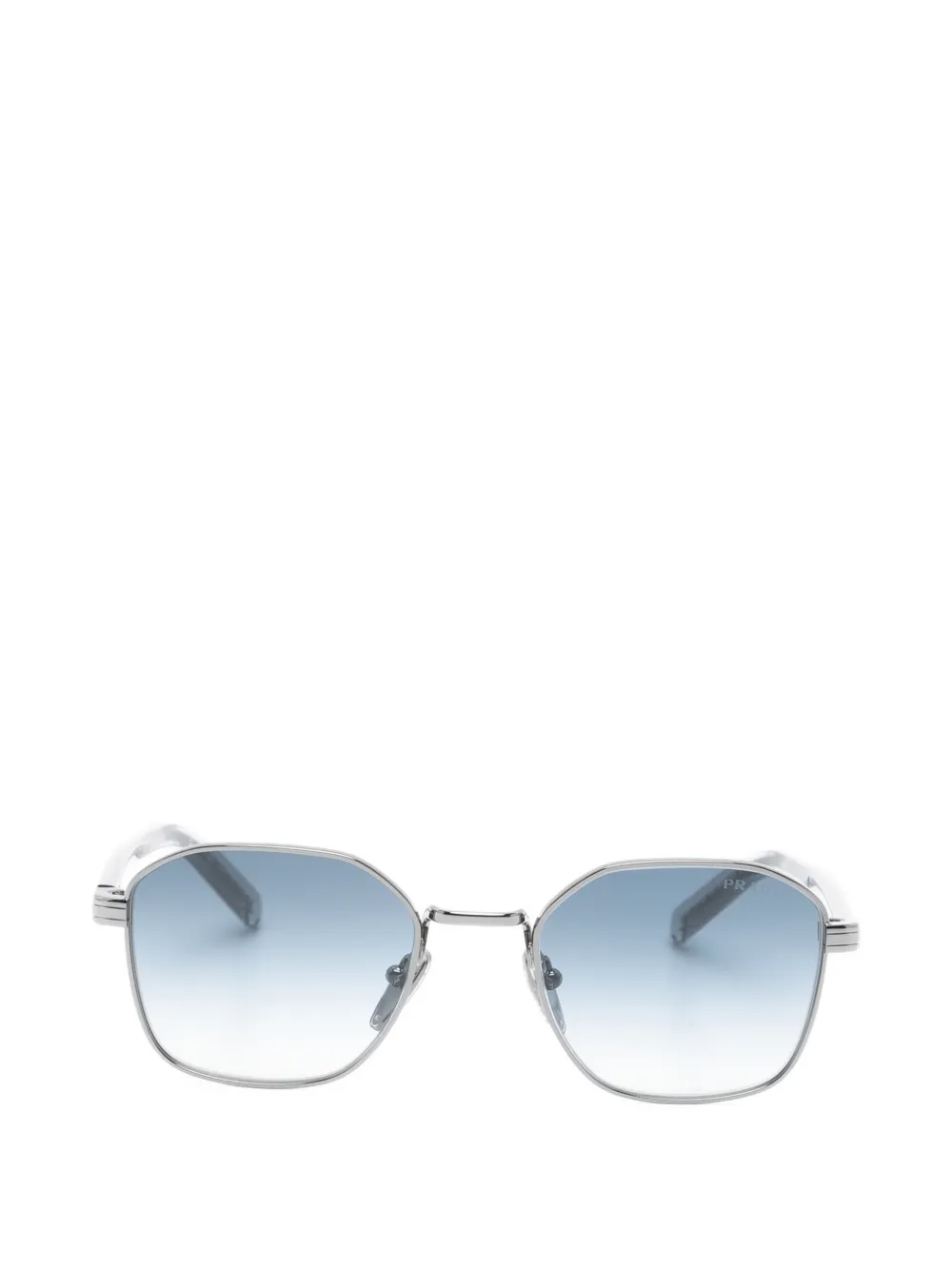 Prada Eyewear geometric-frame sunglasses - Grigio