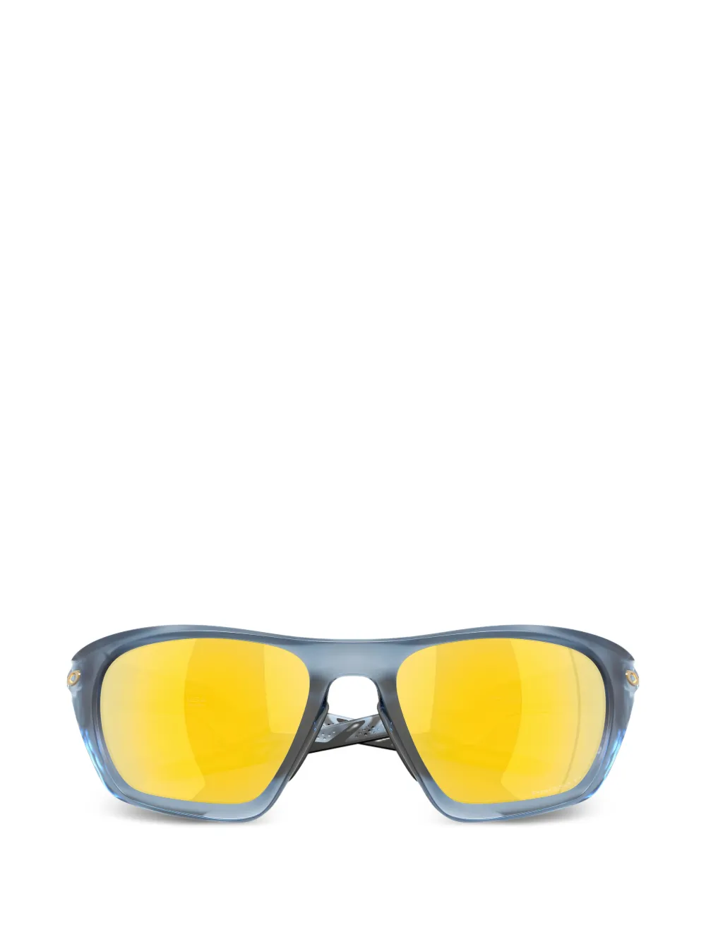Oakley Zonnebril met rechthoekig montuur Blauw
