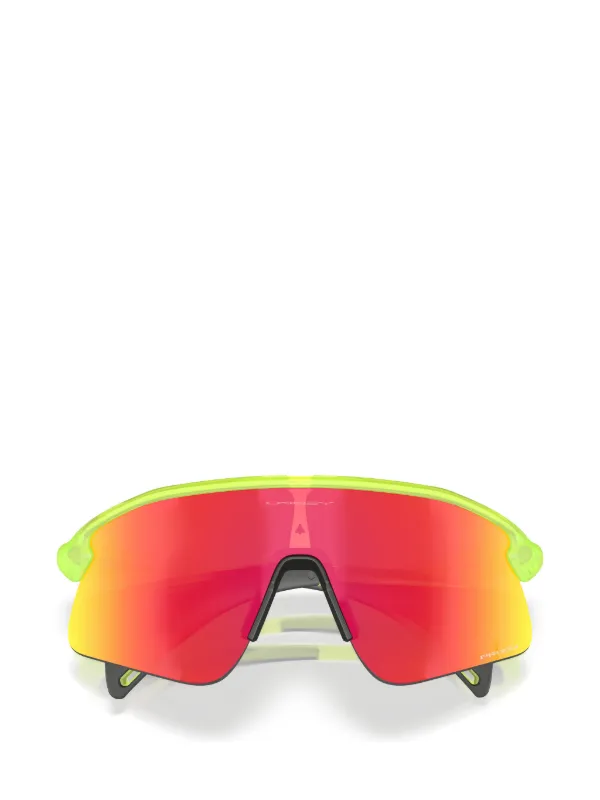 OAKLEY 蛍光イエロー サングラス OAKLEY (オークリー) テニスボールの様な鮮やかなイエローカラーの新色