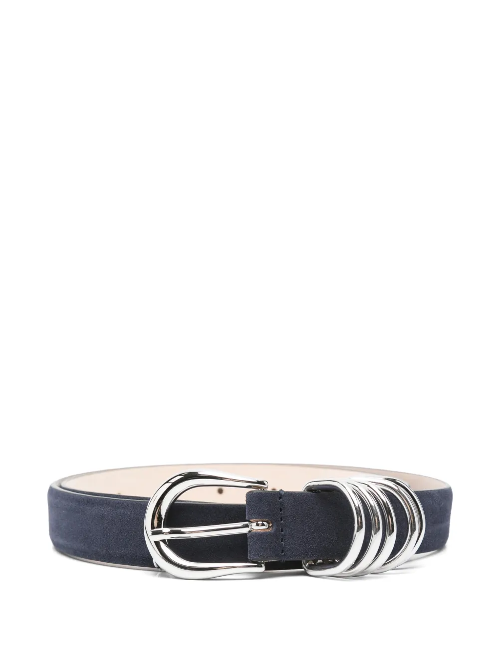 Déhanche Hollyhock suede belt - Blue