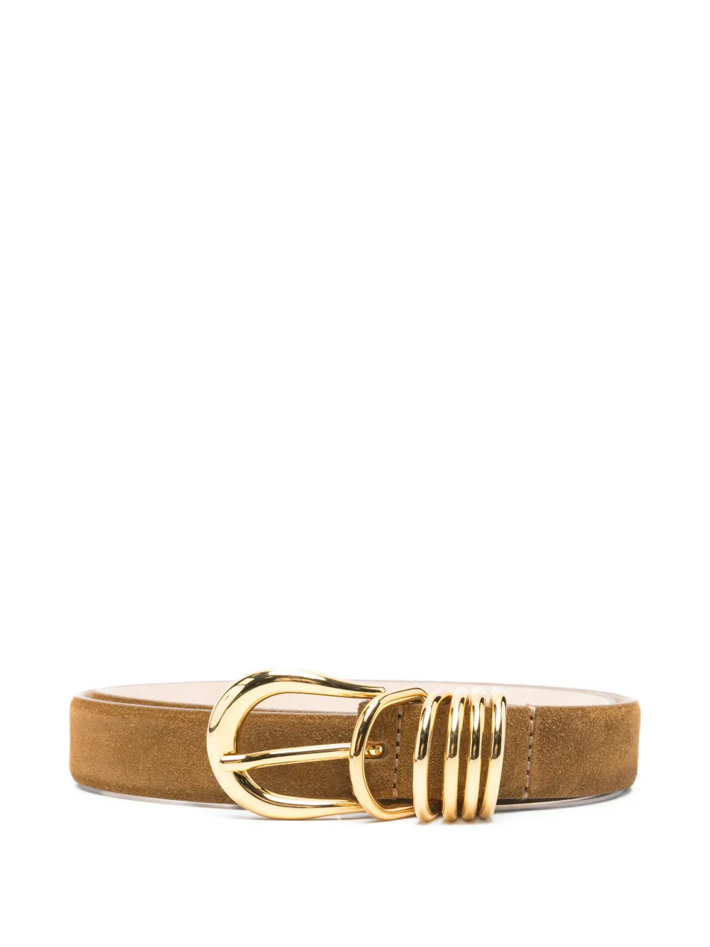 Déhanche Hollyhock suede belt - Marrone