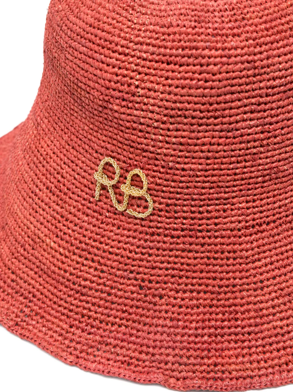  Ruslan Baginskiy Cappello Bucket Con Logo - Rosso 