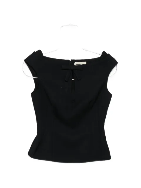 SHUSHU/TONG bow-embellishment blouse