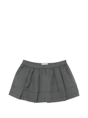 SHUSHU/TONG プリーツスカート　ブラック SHUSHU/TONG プリーツ スカート | ブラック | FARFETCH JP