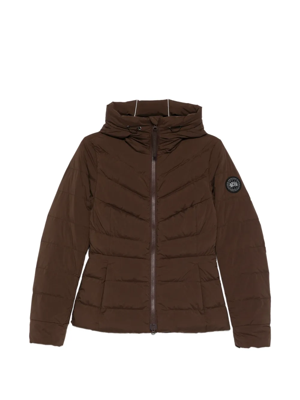 Canada Goose Clair padded hooded jacket - Marrone