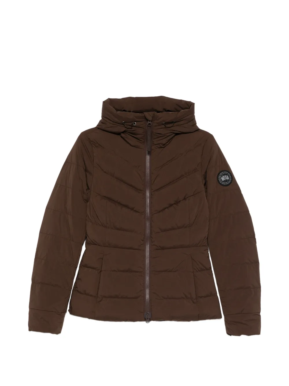 Canada Goose Clair padded hooded jacket - Marrone
