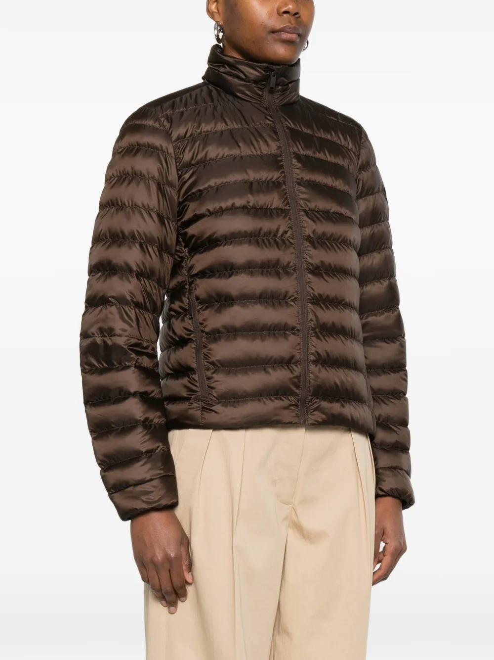  Canada Goose Quilted Puffer Jacket - Brown 
