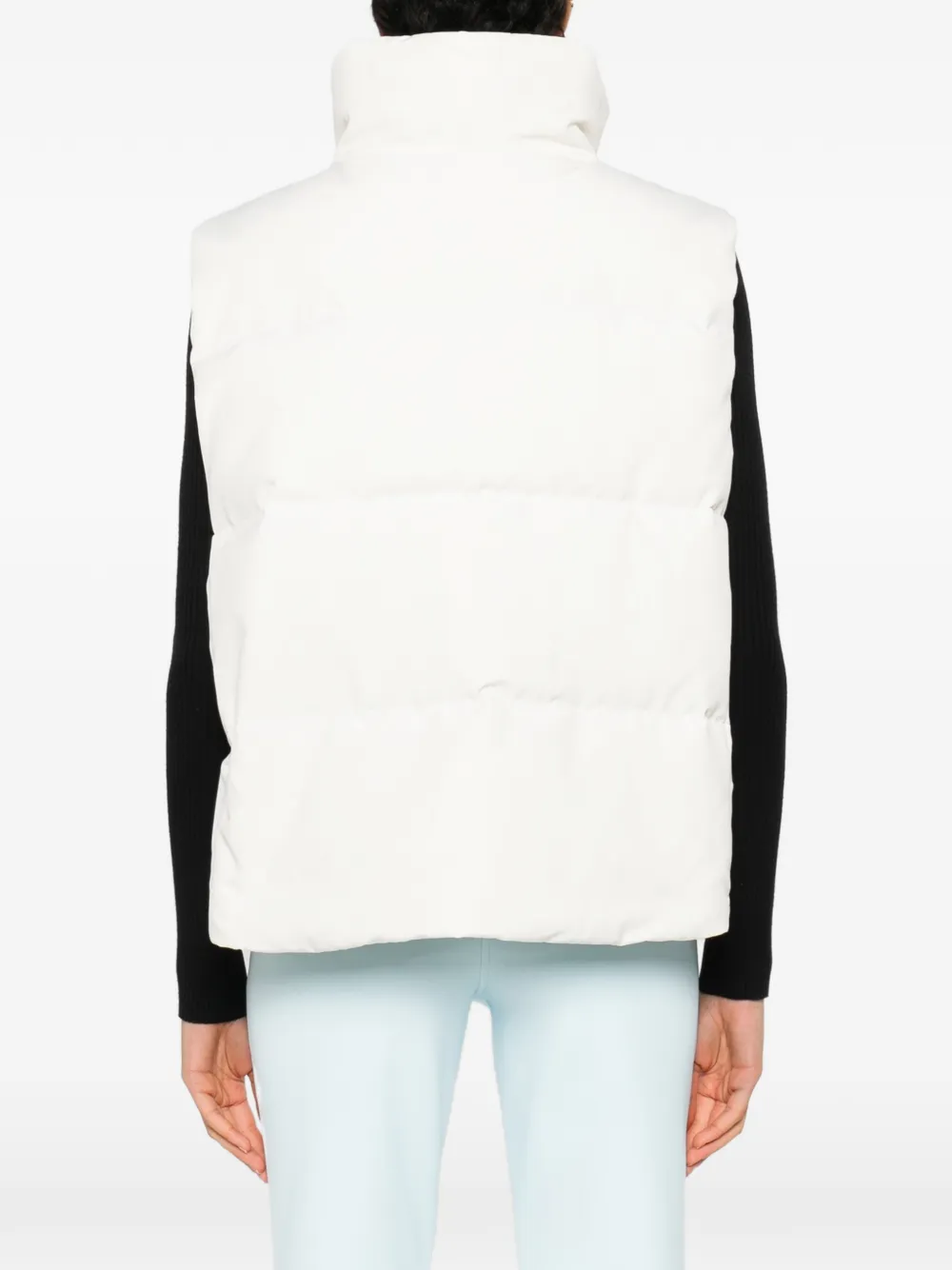 Canada Goose Grandview cropped bodywarmer Wit