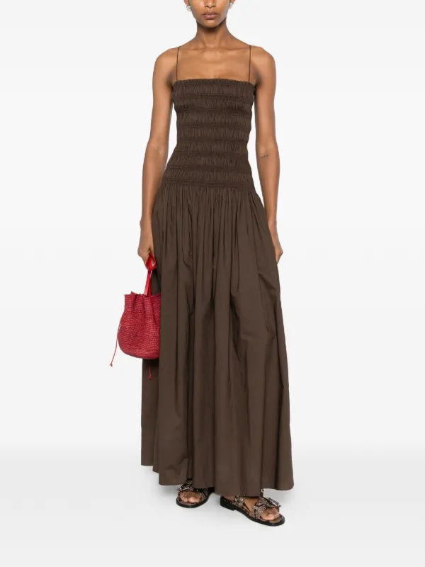matteau drop waist dress Matteau Shirred Bodice Dress