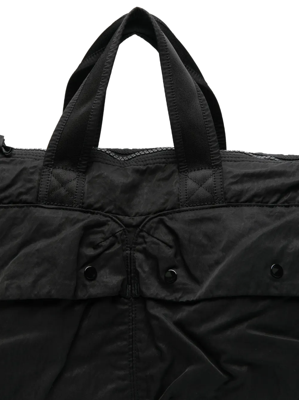C.P. Company Nylon shopper met rits Zwart