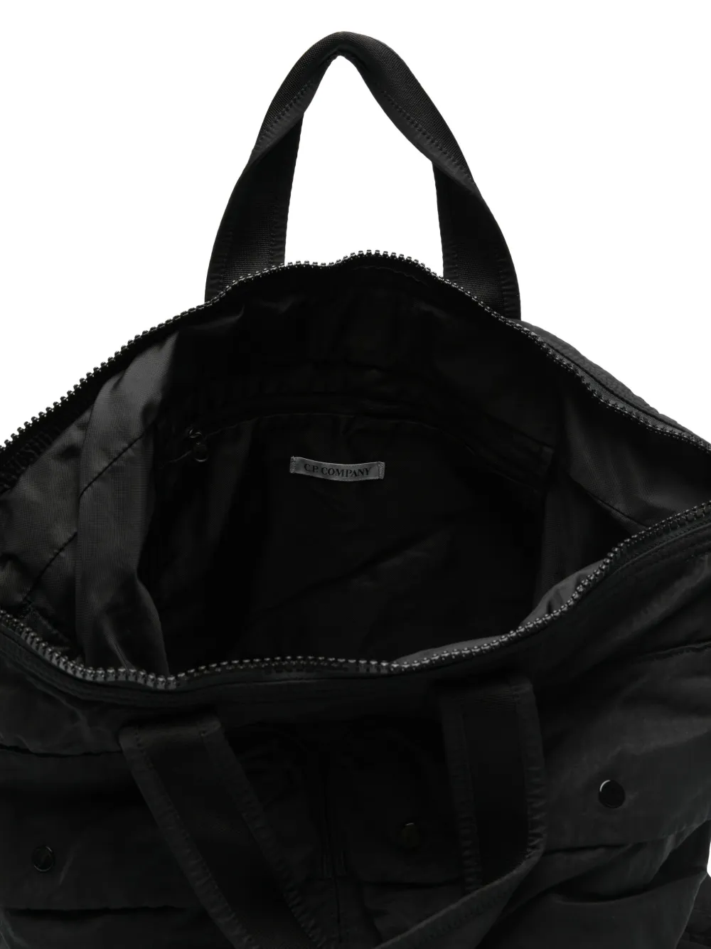C.P. Company Nylon shopper met rits Zwart