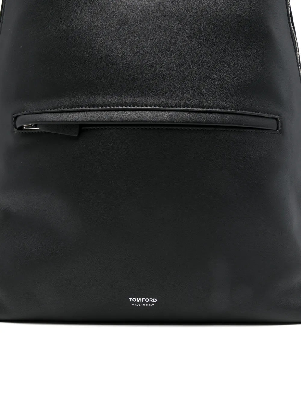 TOM FORD Leren rugzak Zwart