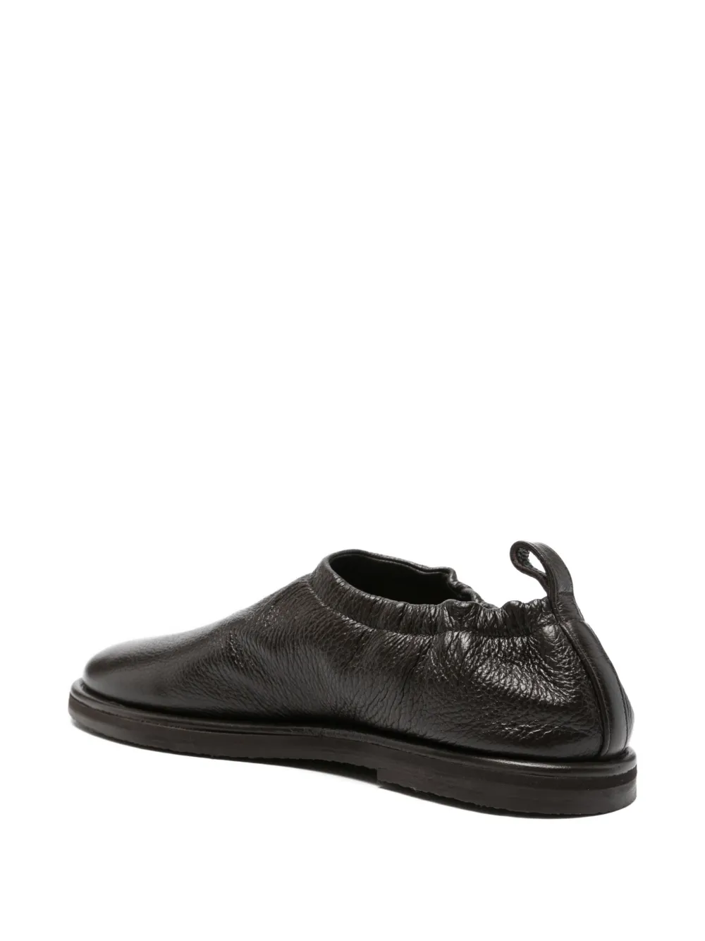 Studio Nicholson Korine elastische leren loafers Bruin