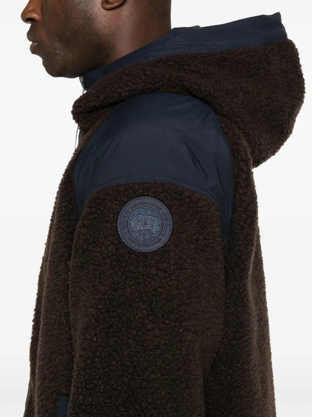 Canada Goose Alberni omkeerbaar fleece bomberjack Bruin