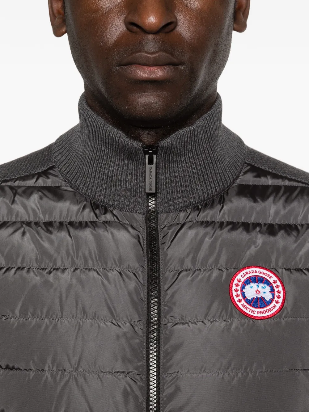 Canada Goose HyBridge gewatteerde spencer Grijs