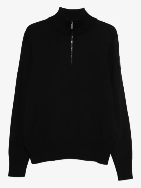 Canada Goose 로조 하프 지퍼 스웨터