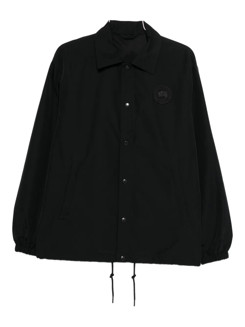 Canada Goose logo-patch jacket - Nero