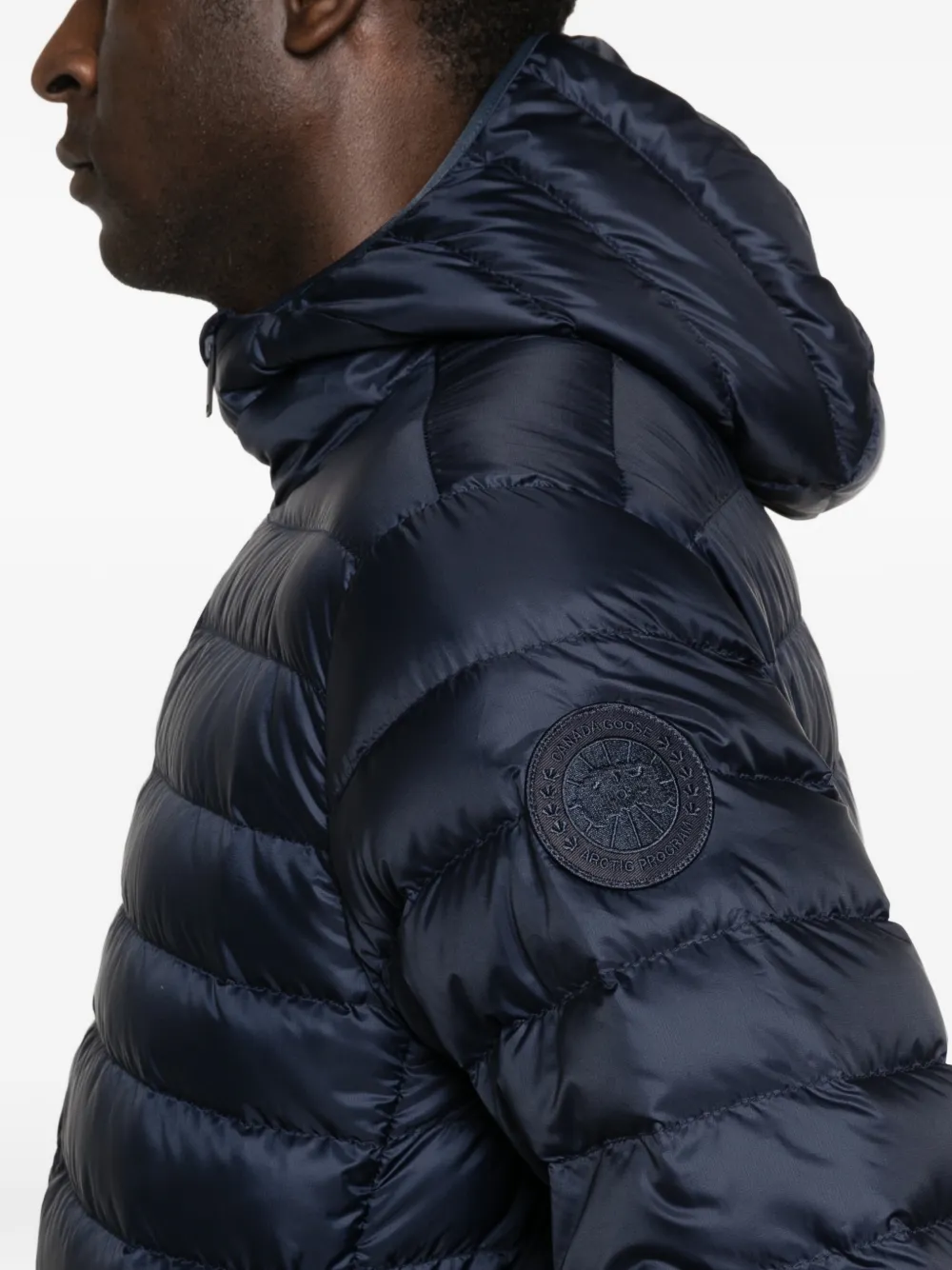 Canada Goose Stratus jack met capuchon Blauw