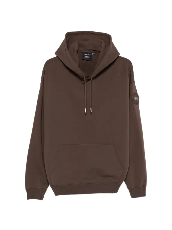 Canada Goose Rove Hoodie Tonal Disc in Brown