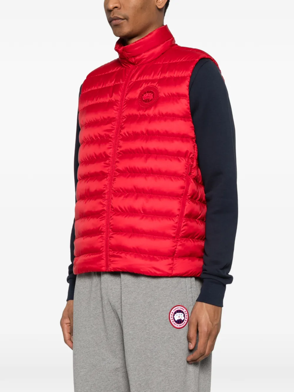 Canada Goose Stratus bodywarmer met ritssluiting Rood