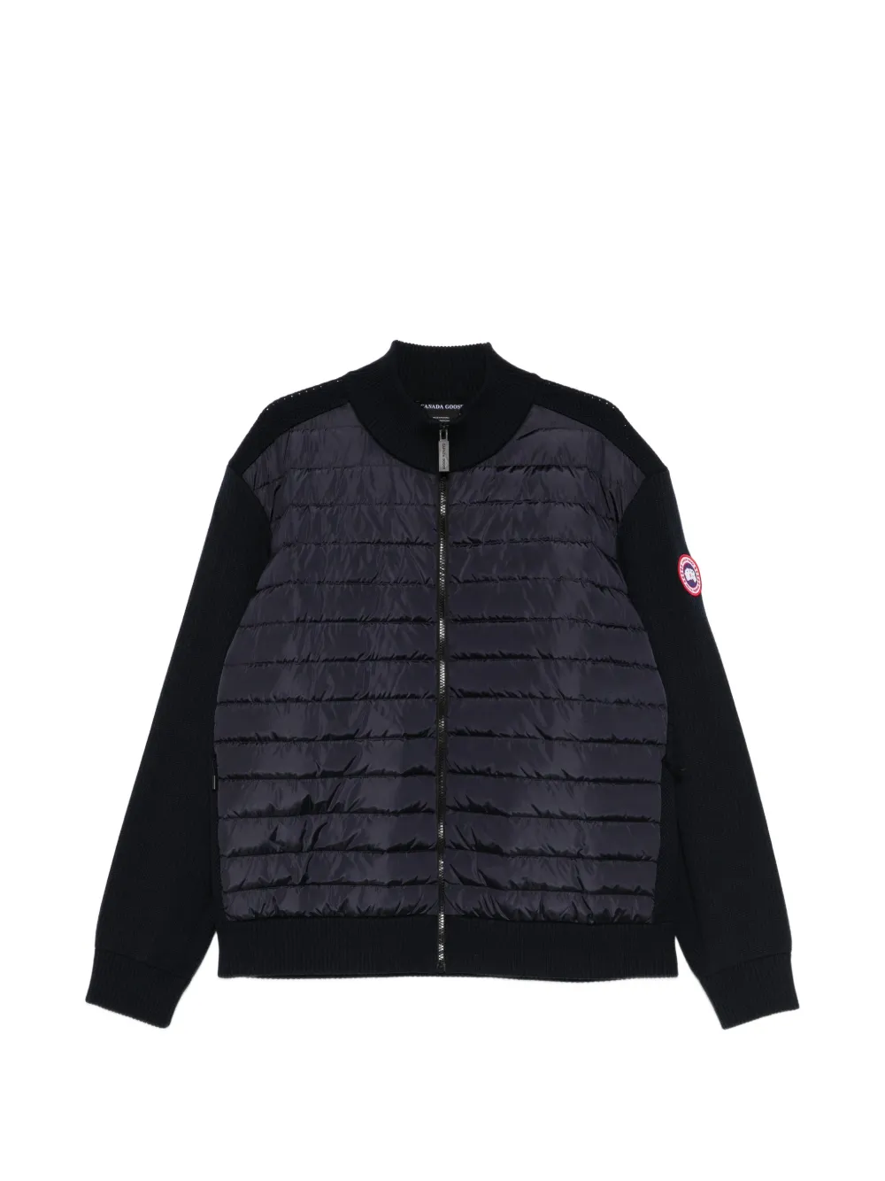 Canada Goose hybridge quilted knit jacket - Blue